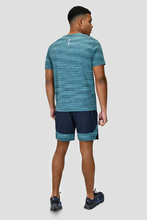 Men's Trail 2.0 T-Shirt - Navy/Dark Teal Multi