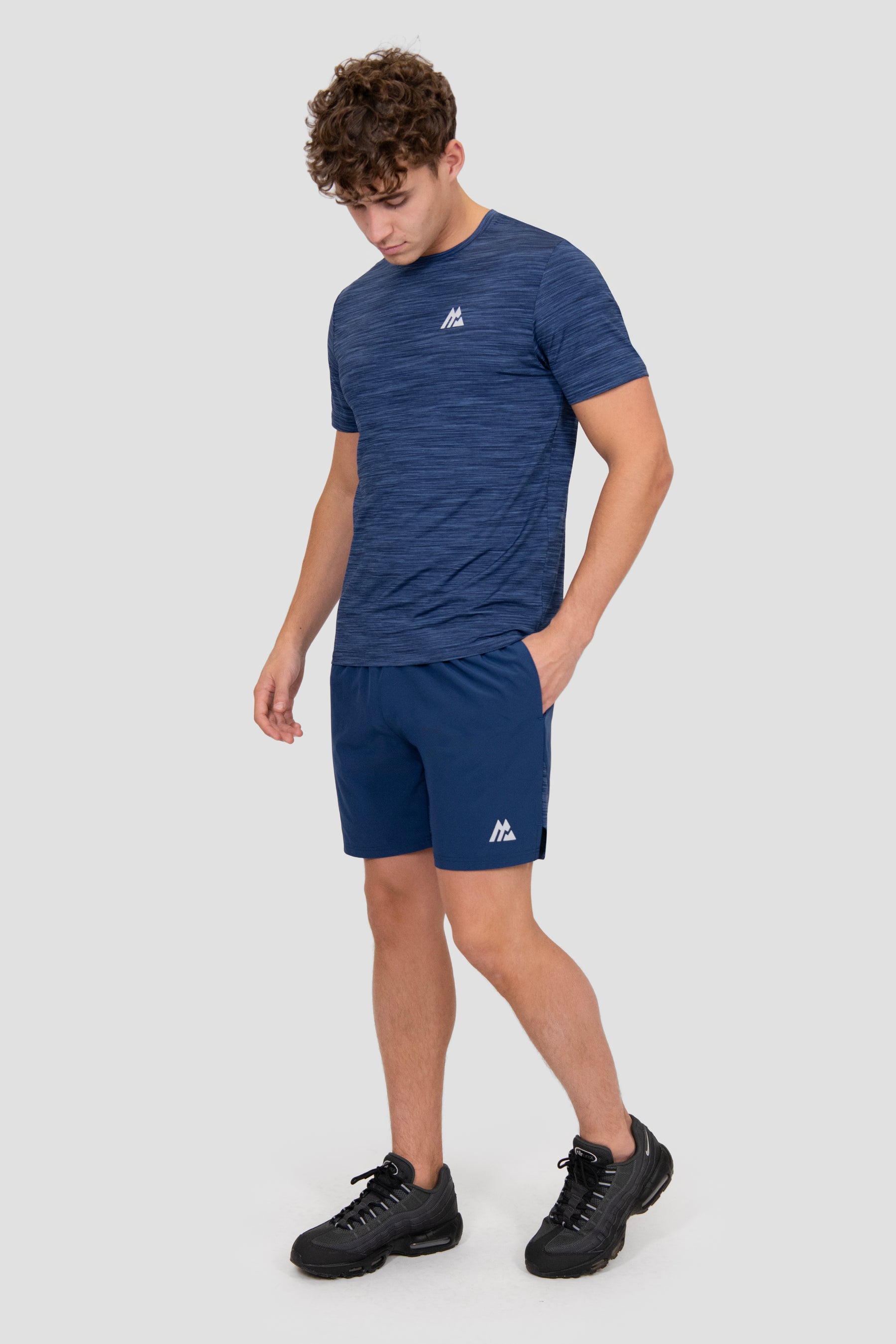 Trail T-Shirt - Navy Multi