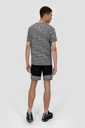 Trail T-Shirt - Black/Grey Multi