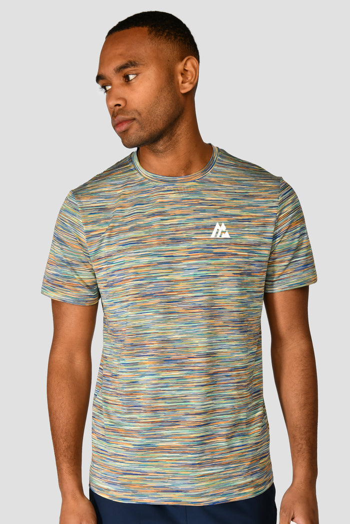 Men's Trail 2.0 T-Shirt - Green/Blue/Copper