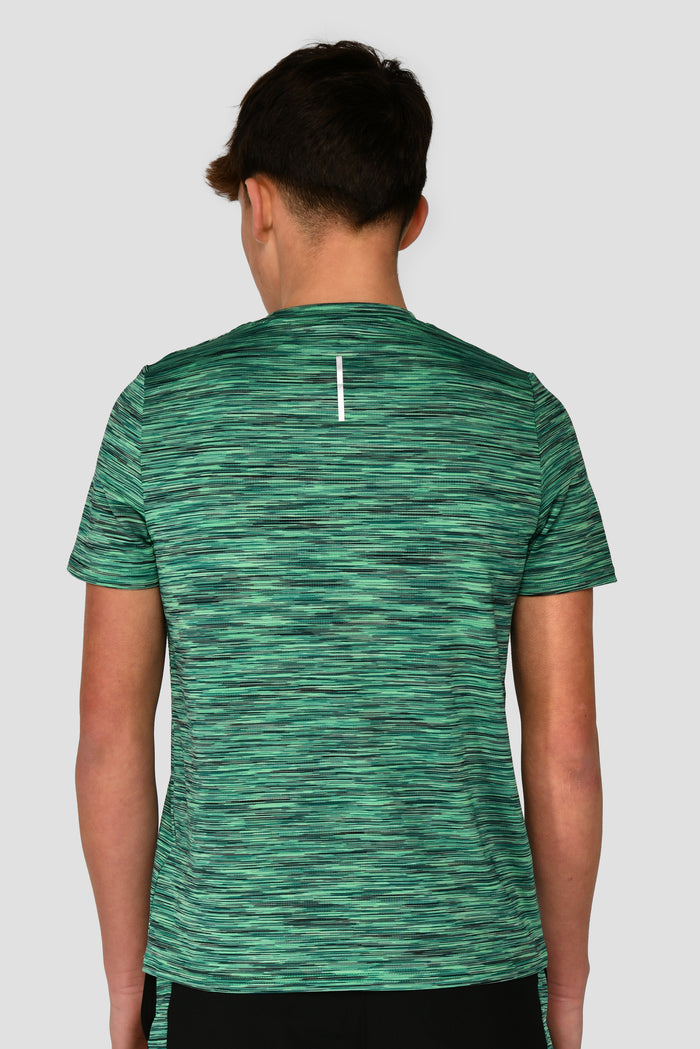 Junior Trail 2.0 T-Shirt - Green/Black