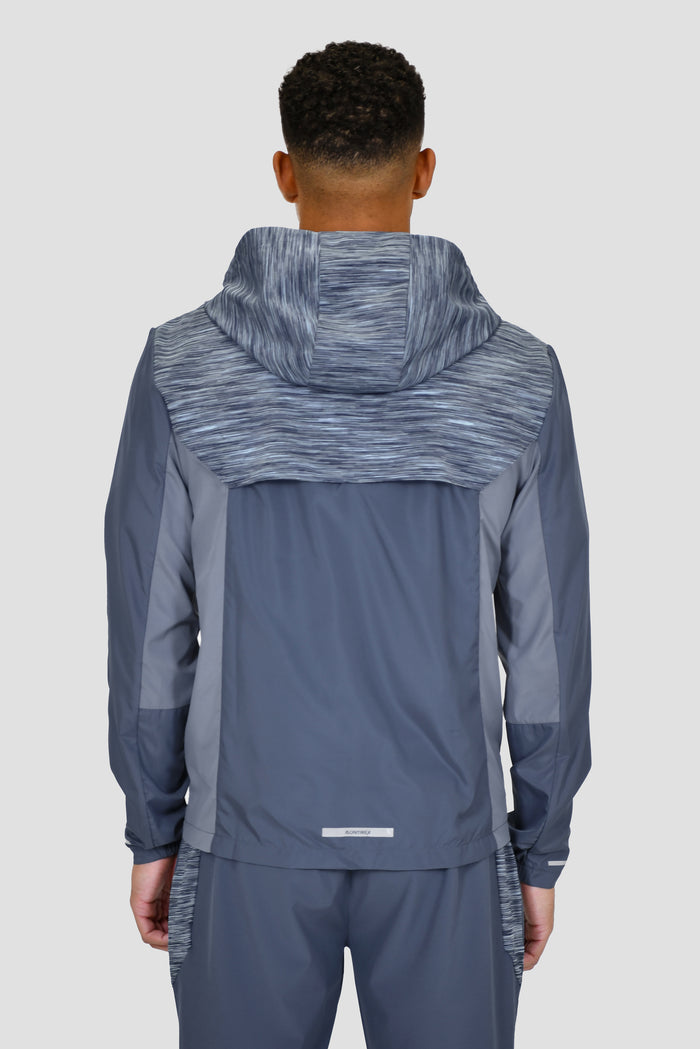 Men's Trail Windbreaker - Indigo Multi