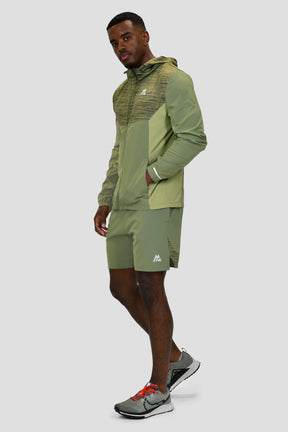 Men's Trail 3.0 Windbreaker - Khaki Green Multi