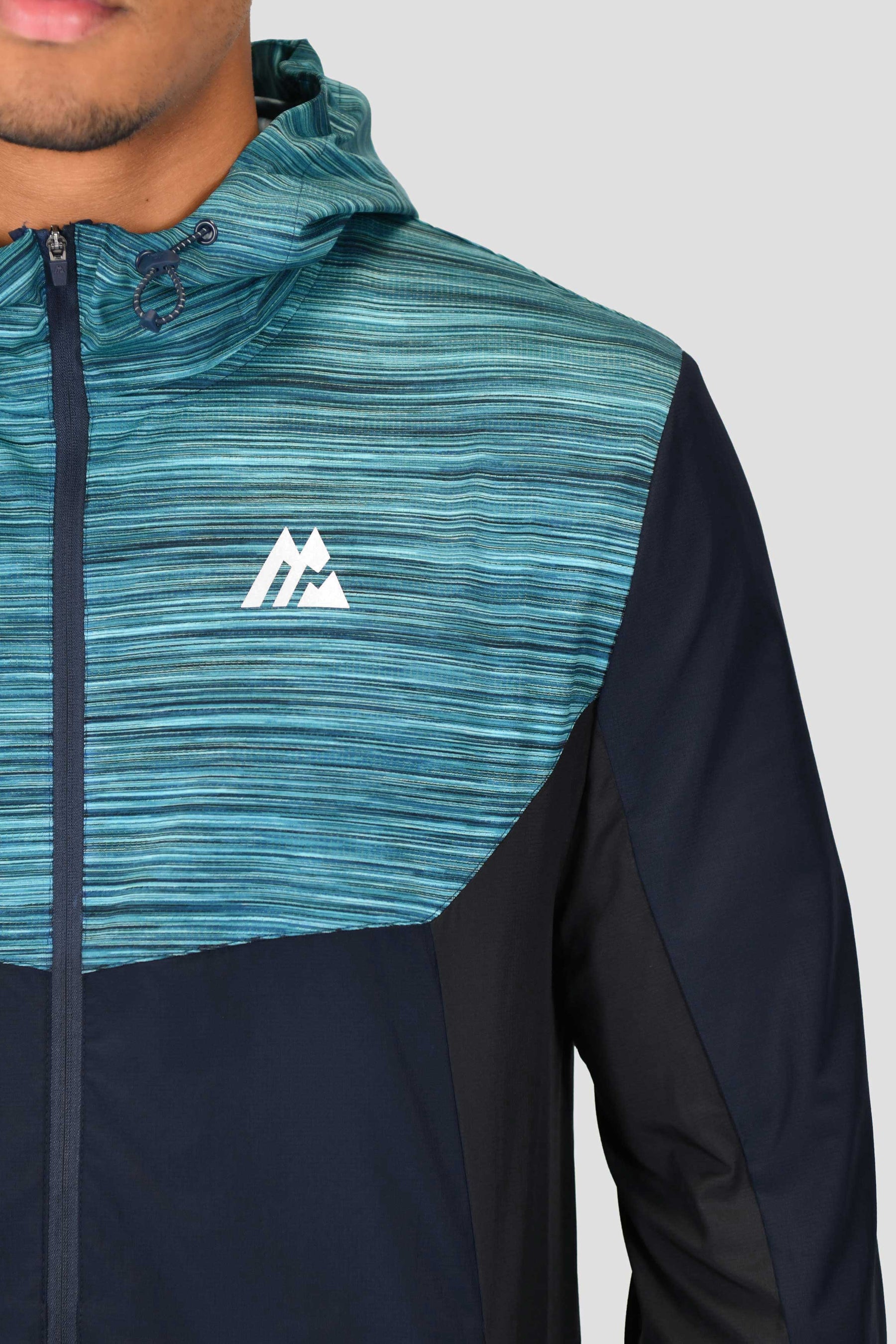 Men's Trail 3.0 Windbreaker - Navy/Dark Teal Multi