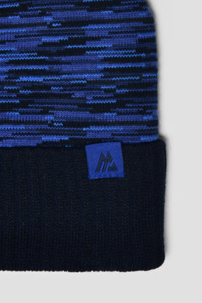 Trail Beanie - Navy/Blue Multi