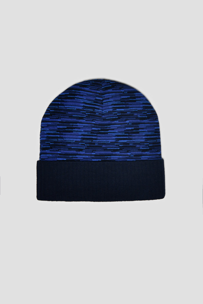 Trail Beanie - Navy/Blue Multi