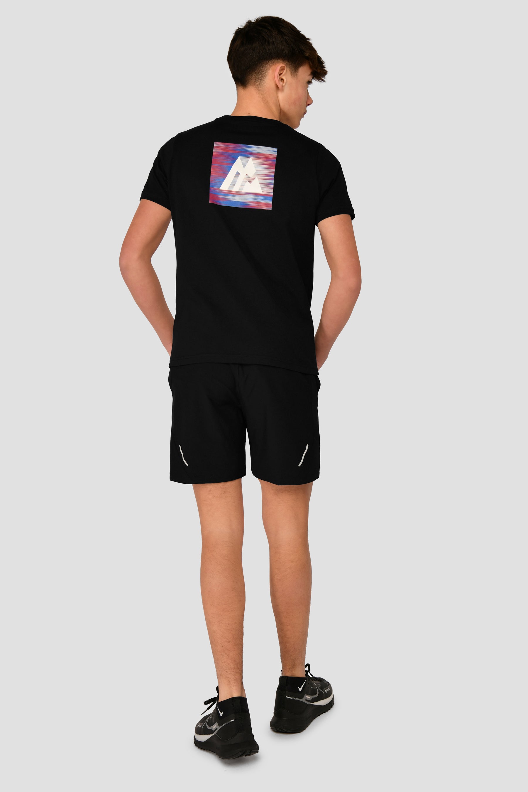 Junior Trail Box T-Shirt - Black
