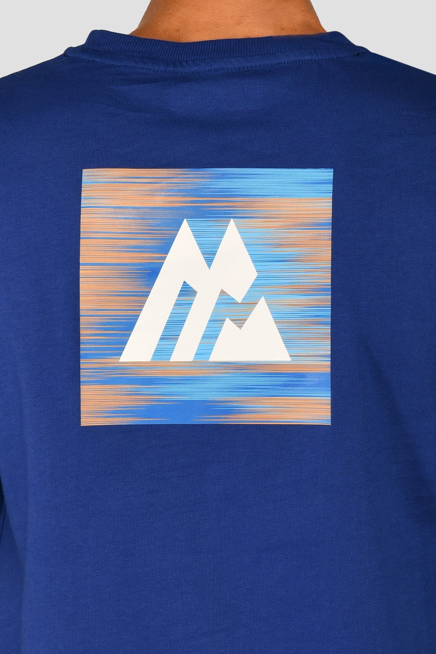 Junior Trail Box T-Shirt - Marine Blue