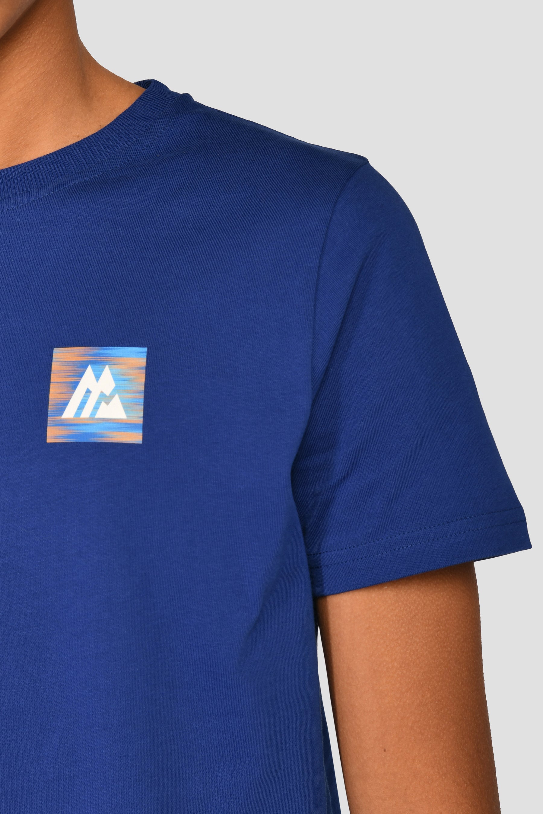 Junior Trail Box T-Shirt - Marine Blue