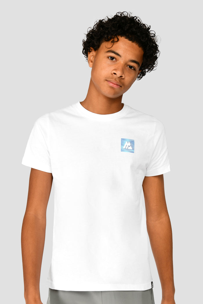 Junior Trail Box T-Shirt - White