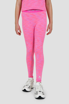 Girls Trail Icon Leggings - Lilac/Pink Multi