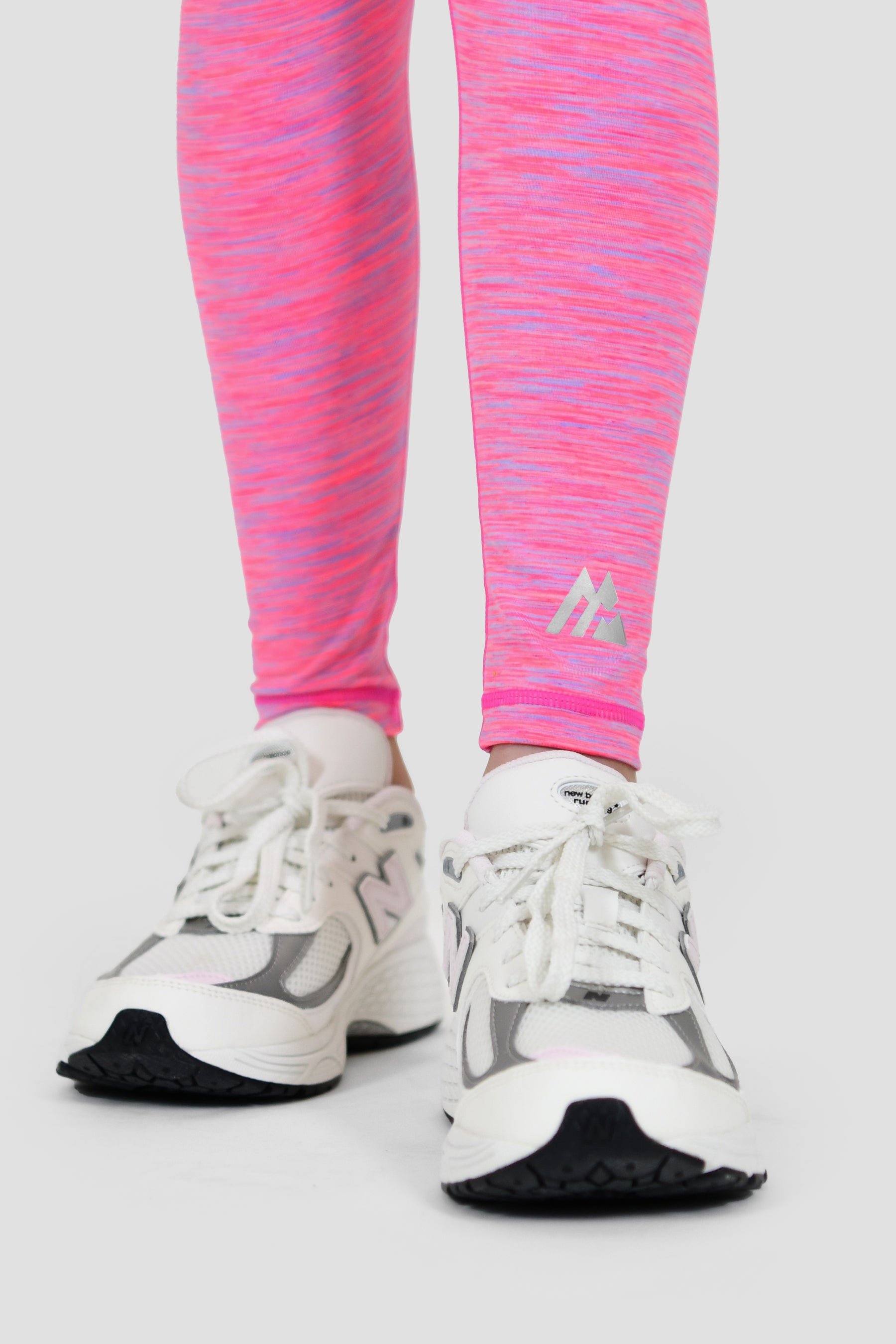 Girls Trail Icon Leggings - Lilac/Pink Multi