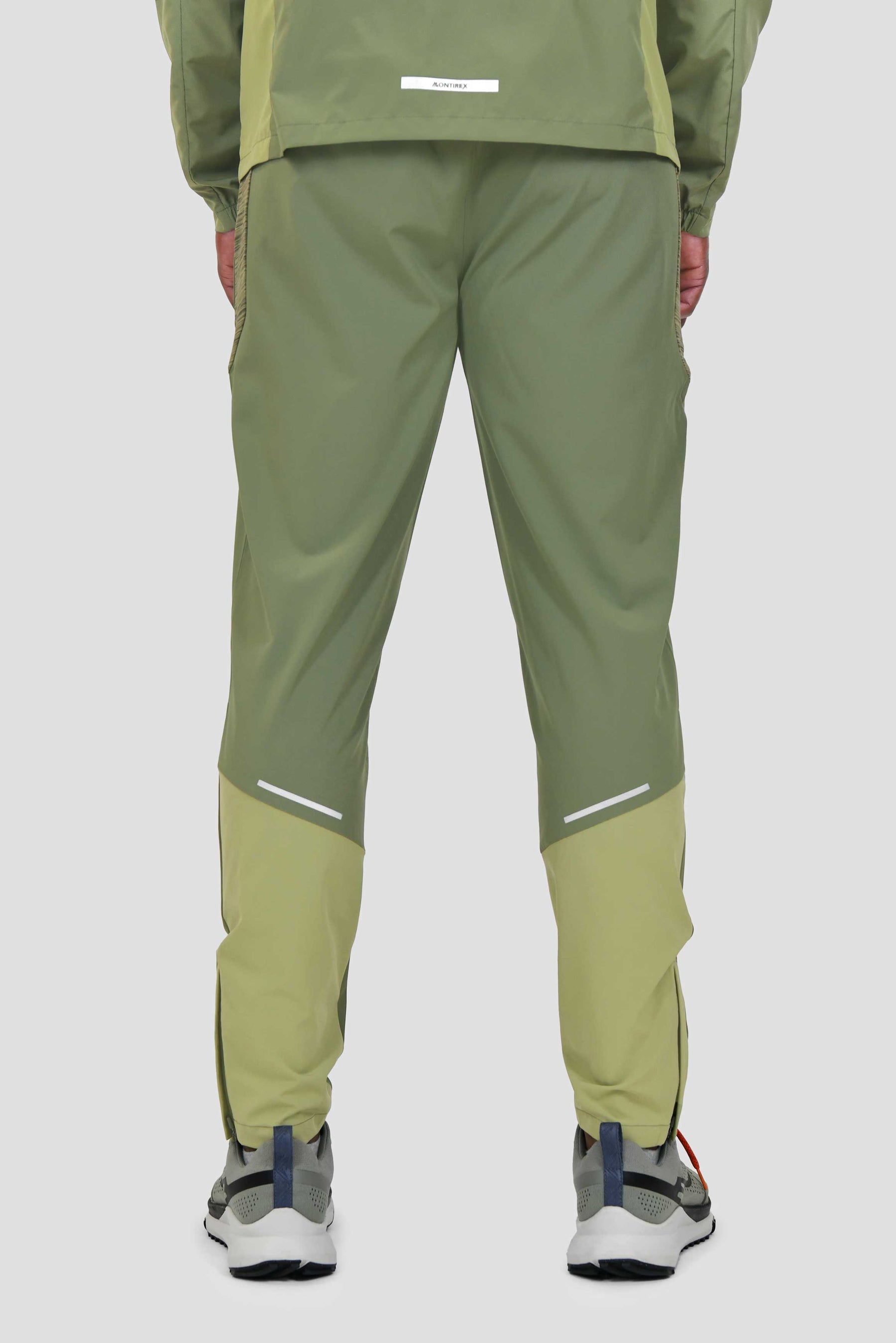 Men's Trail Panel 2.0 Running Pant - Khaki Green Multi