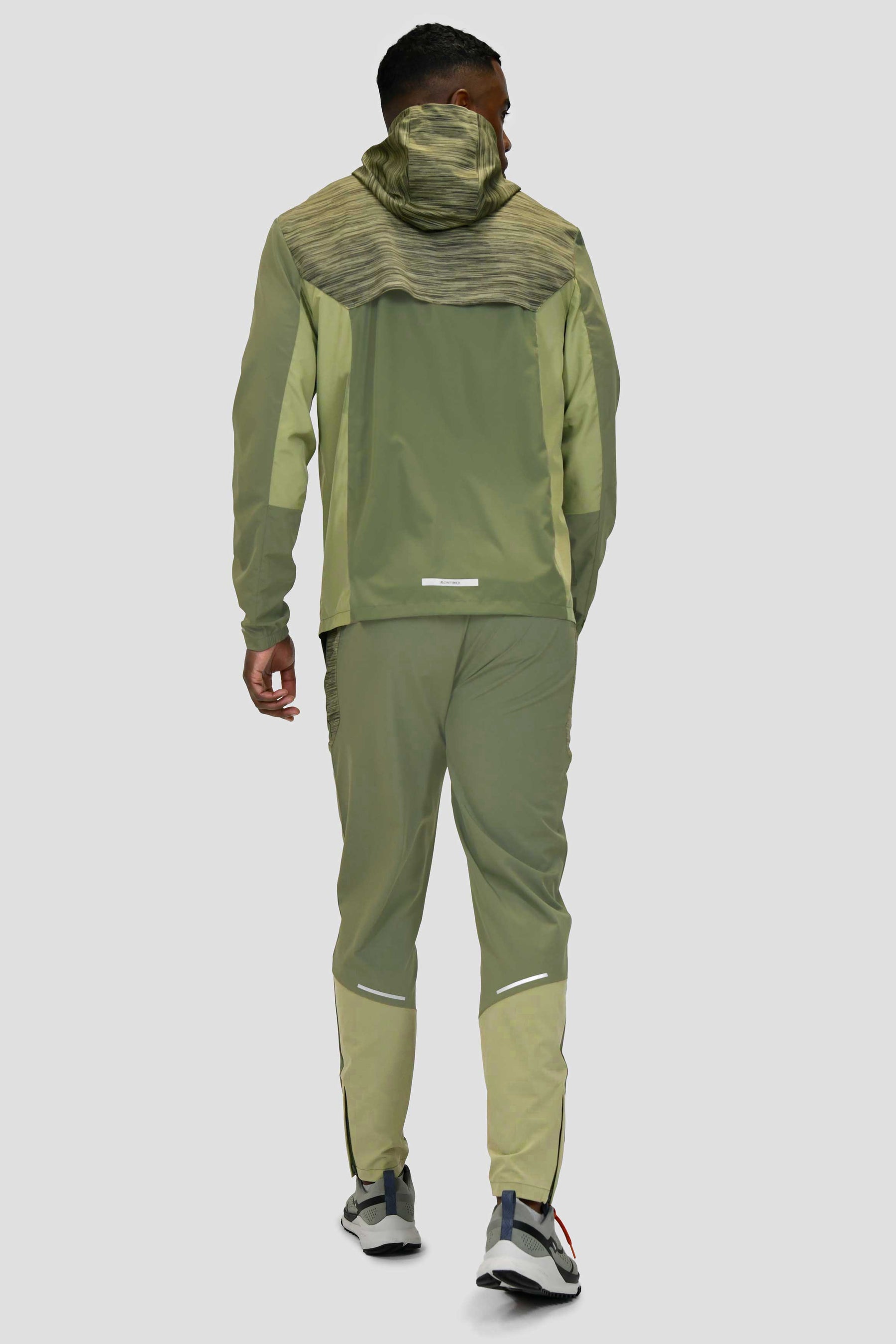 Men's Trail Panel 2.0 Running Pant - Khaki Green Multi