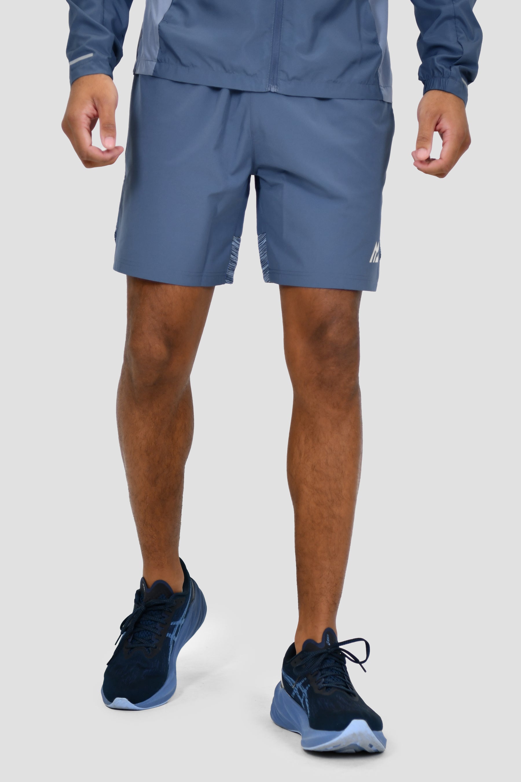 Men's Trail Panel Short - Greyed Indigo/Deep Blue/Midnight Blue/Baby Blue/Province