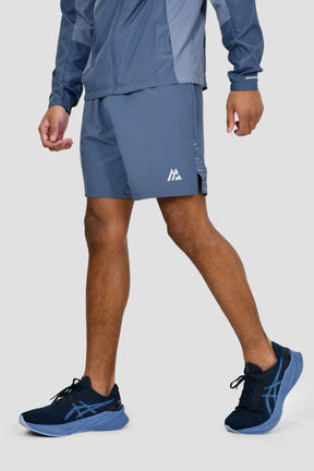 Men's Trail Panel Short - Greyed Indigo/Deep Blue/Midnight Blue/Baby Blue/Province