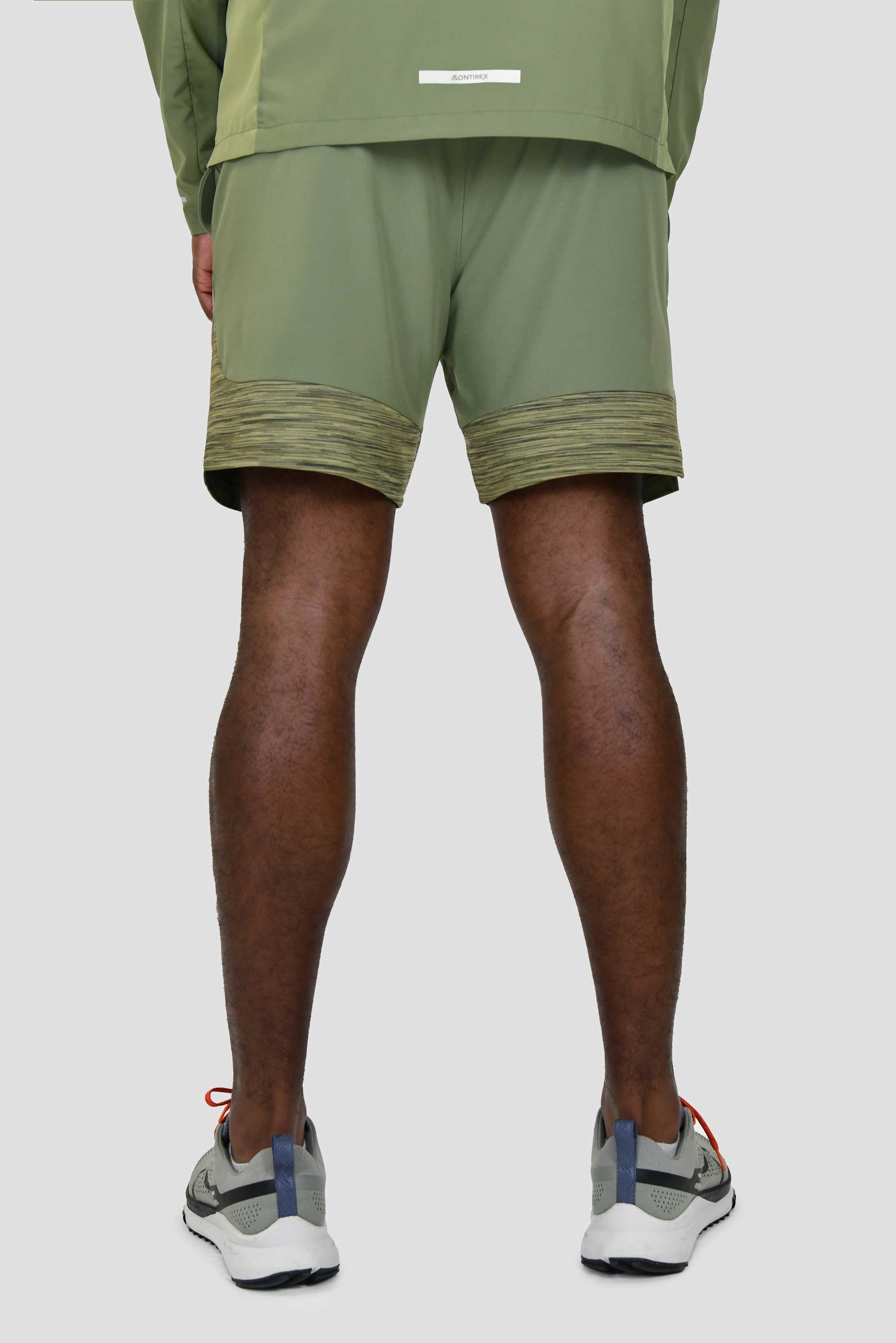 Men's Trail Panel 2.0 Short - Khaki Green Multi