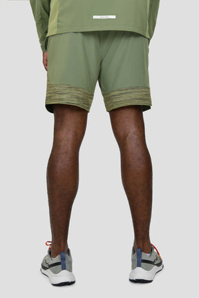 Men's Trail Panel 2.0 Short - Khaki Green Multi