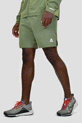 Men's Trail Panel 2.0 Short - Khaki Green Multi