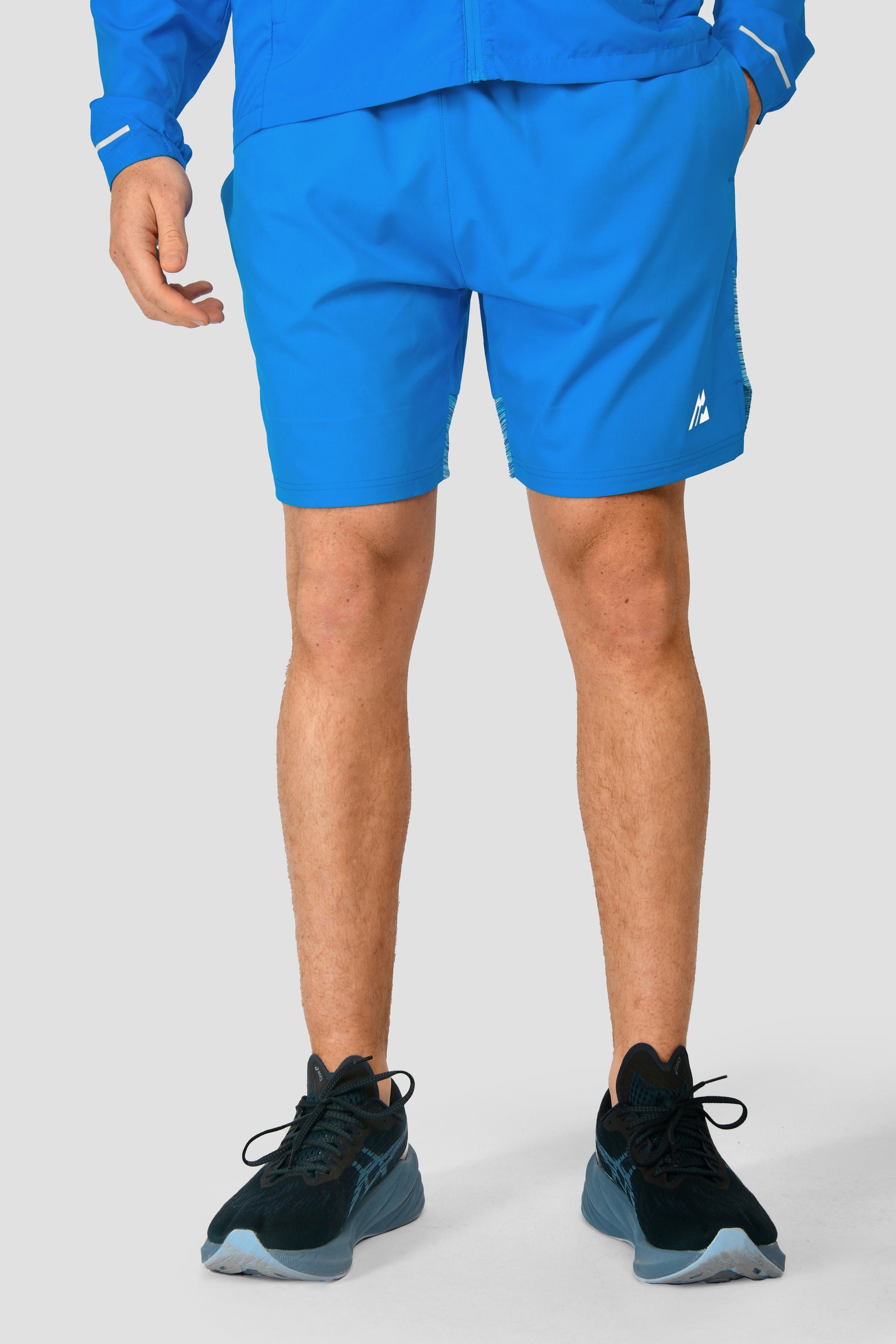 Men's Trail Panel 2.0 Short- Neon Blue/Neon Sky/Arctic Blue