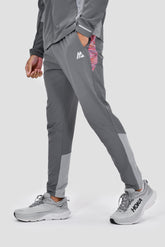 Trail Panel Running Pant - Grey/Orange/Purple