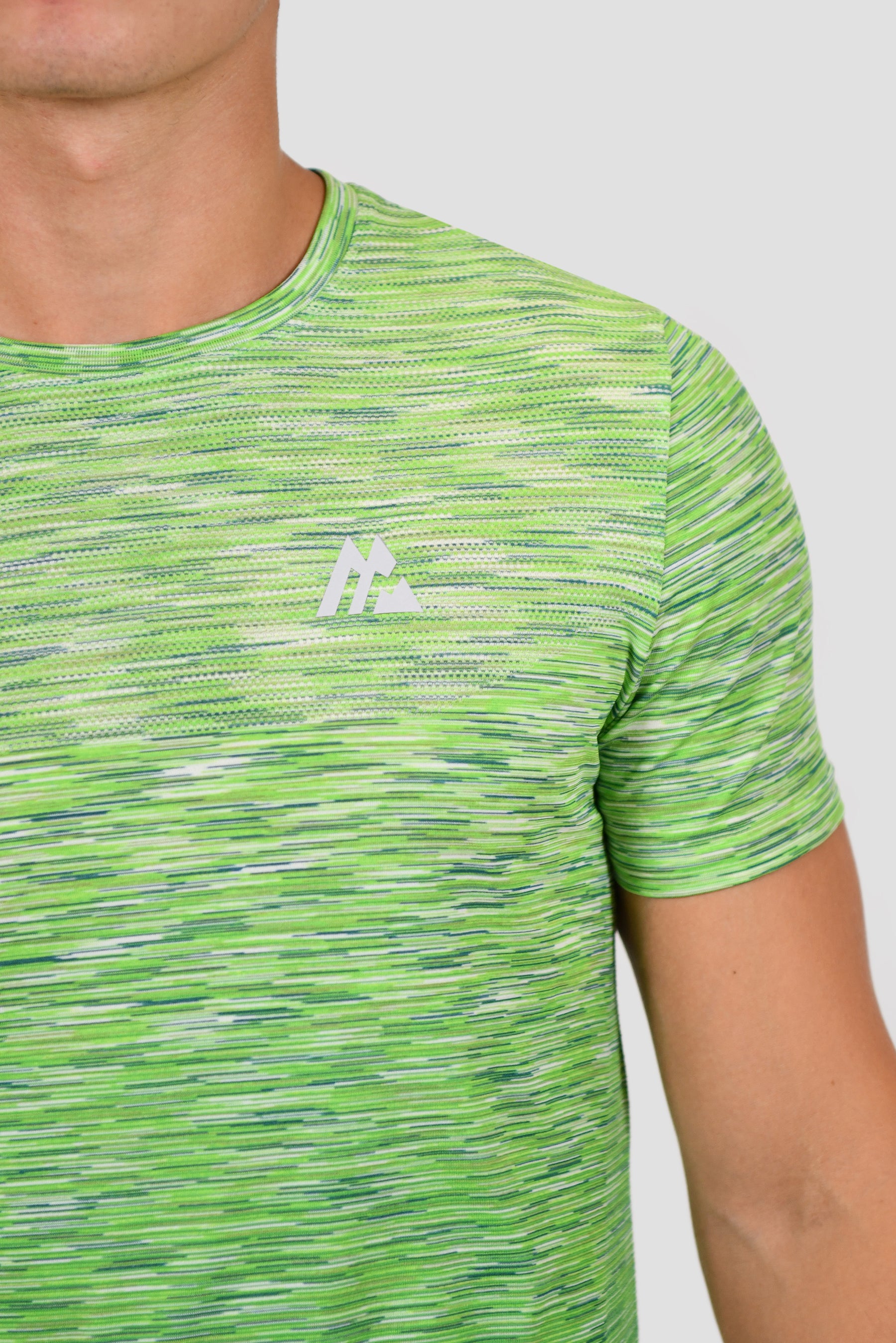 Men's Trail Seamless T-Shirt - Green/Lime