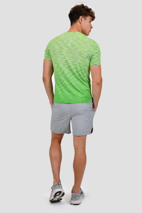 Men's Trail Seamless T-Shirt - Green/Lime