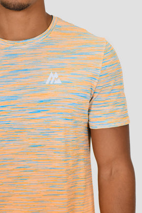 Trail Seamless T-Shirt - Blue/Orange