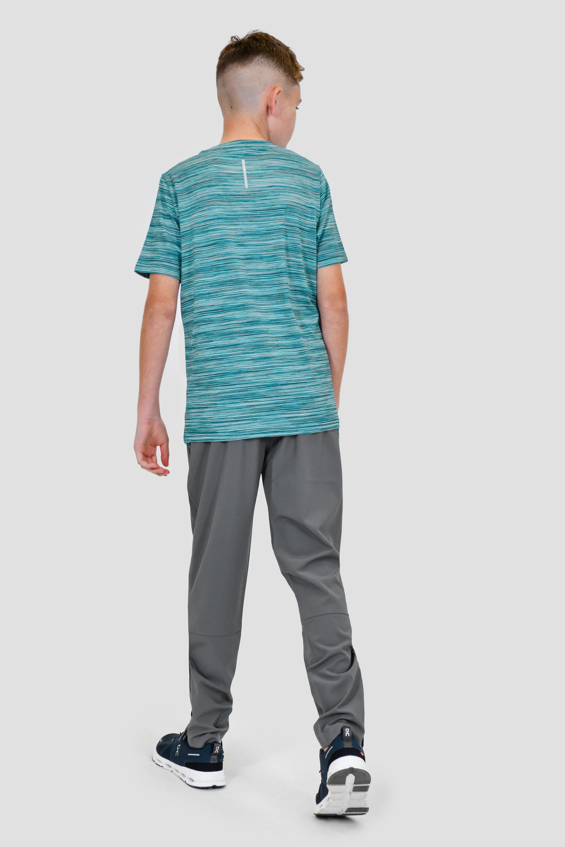 Junior Trail T-Shirt - Teal Multi