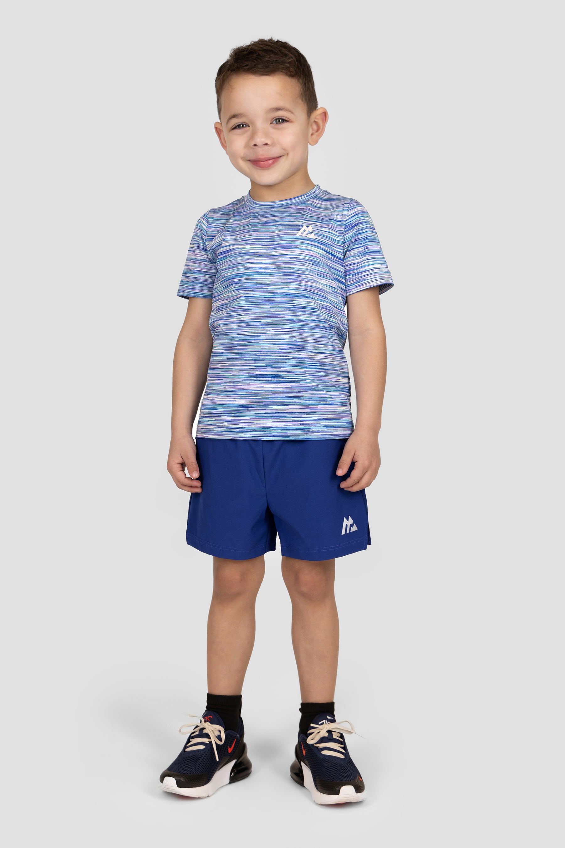 Infants Trail T-Shirt - Blue/Purple