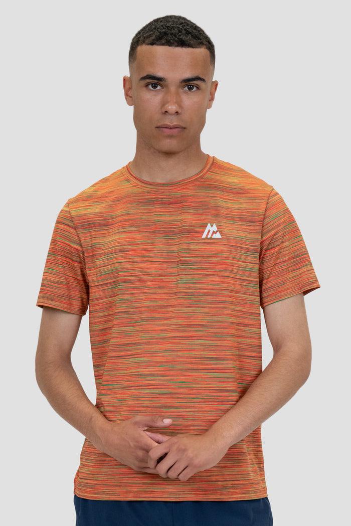 Trail T-Shirt - Orange/Green