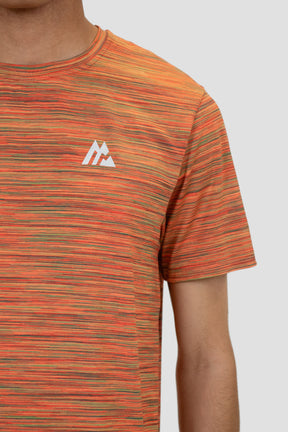 Trail T-Shirt - Orange/Green