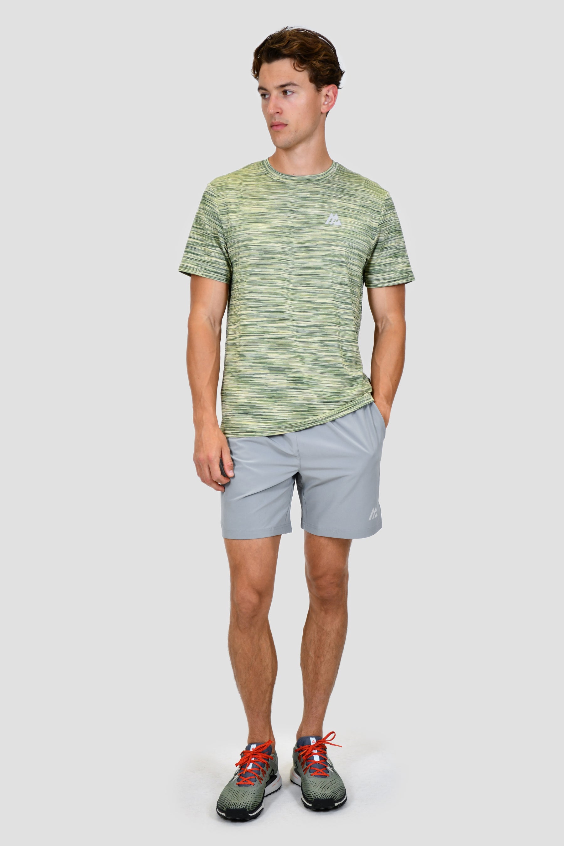 Men's Trail T-Shirt - Khaki/Concha