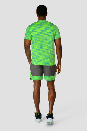 Men's Trail 2.0 T-Shirt - OG Neon/Persian Green/Neon Blue