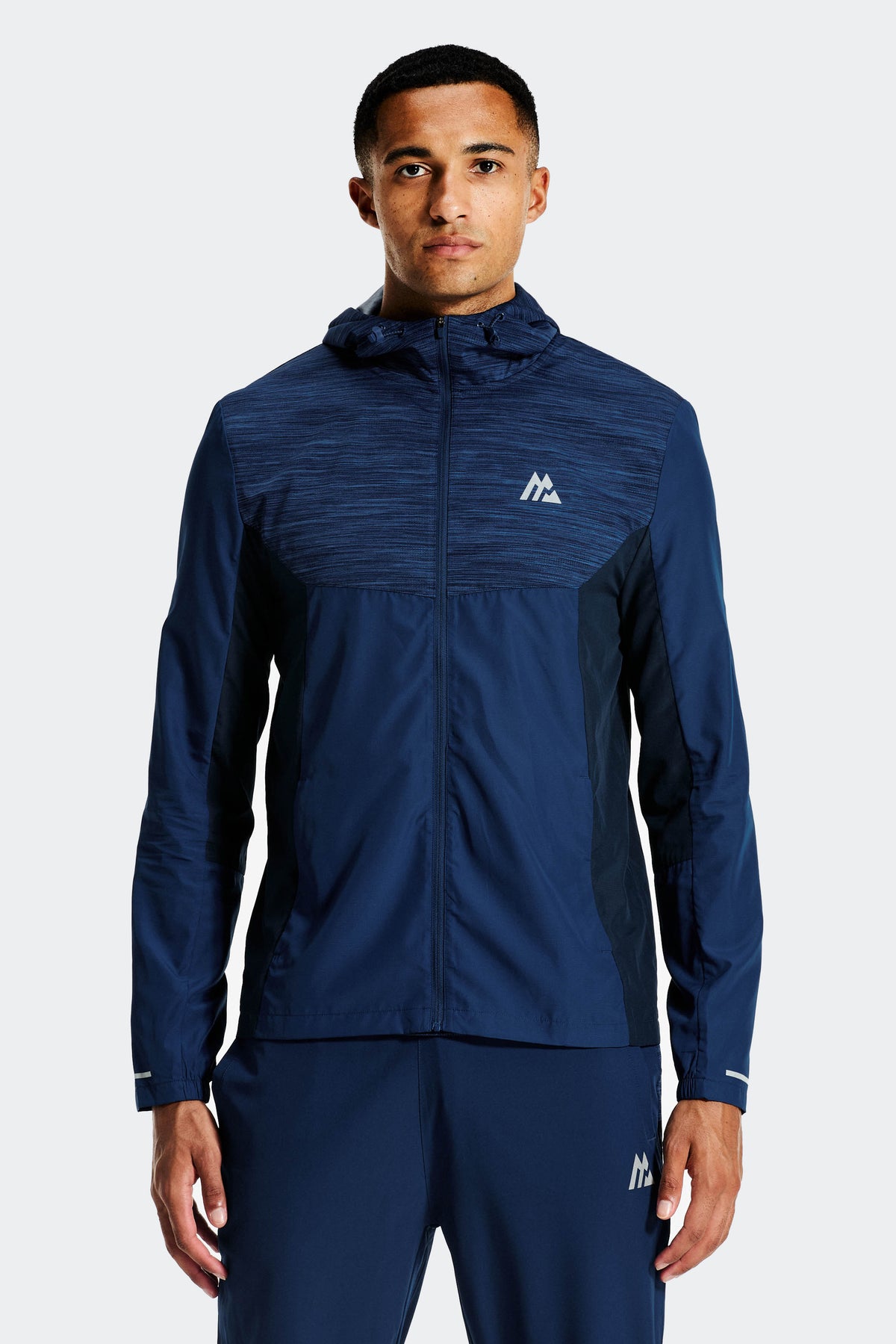 Trail Windbreaker - Navy Multi