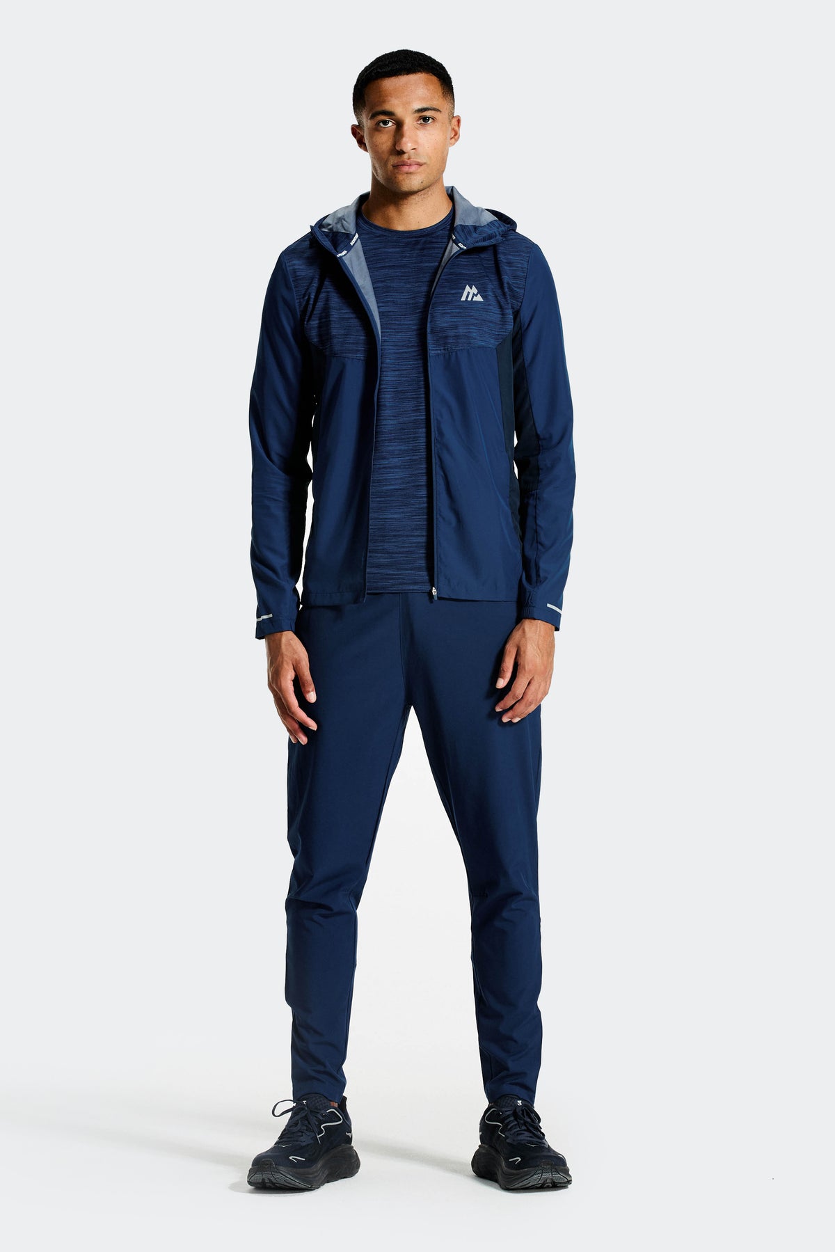 Trail Windbreaker - Navy Multi