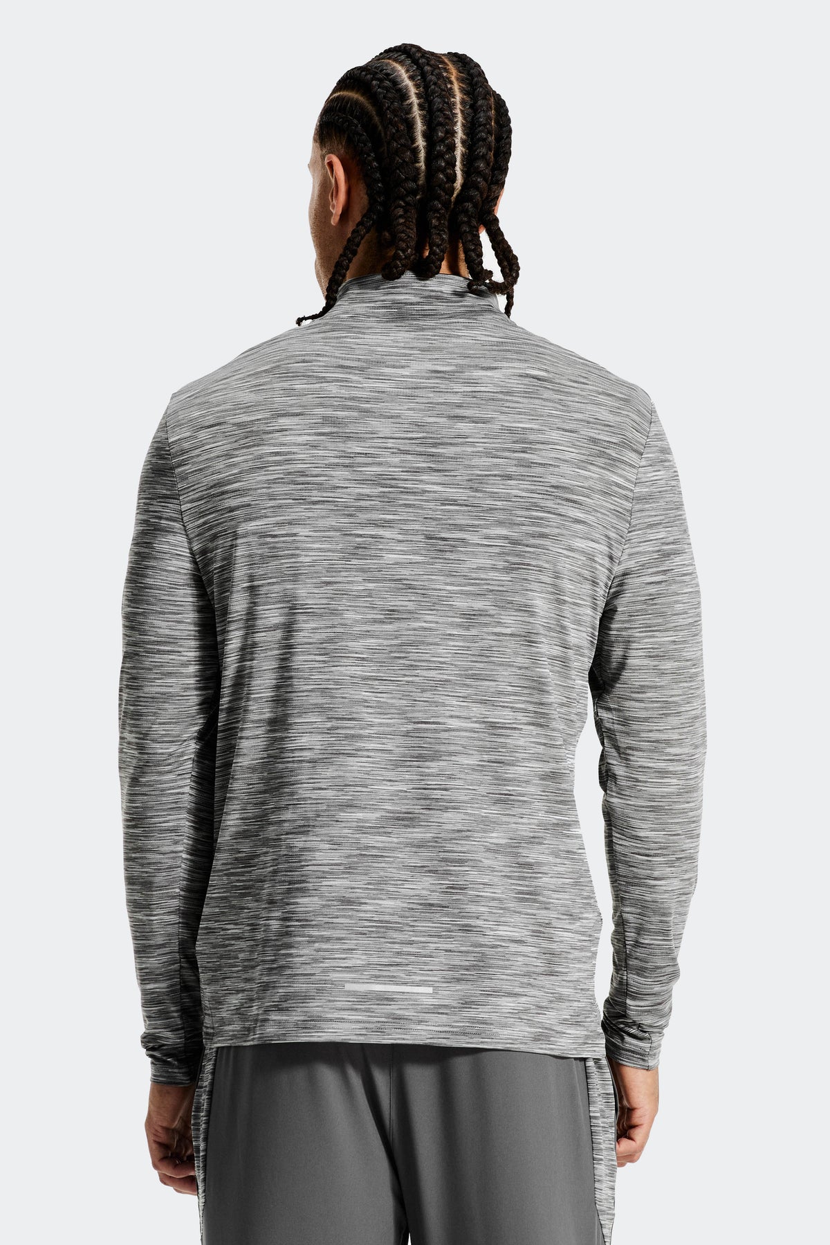 Trail 1/4 Zip - Grey Multi