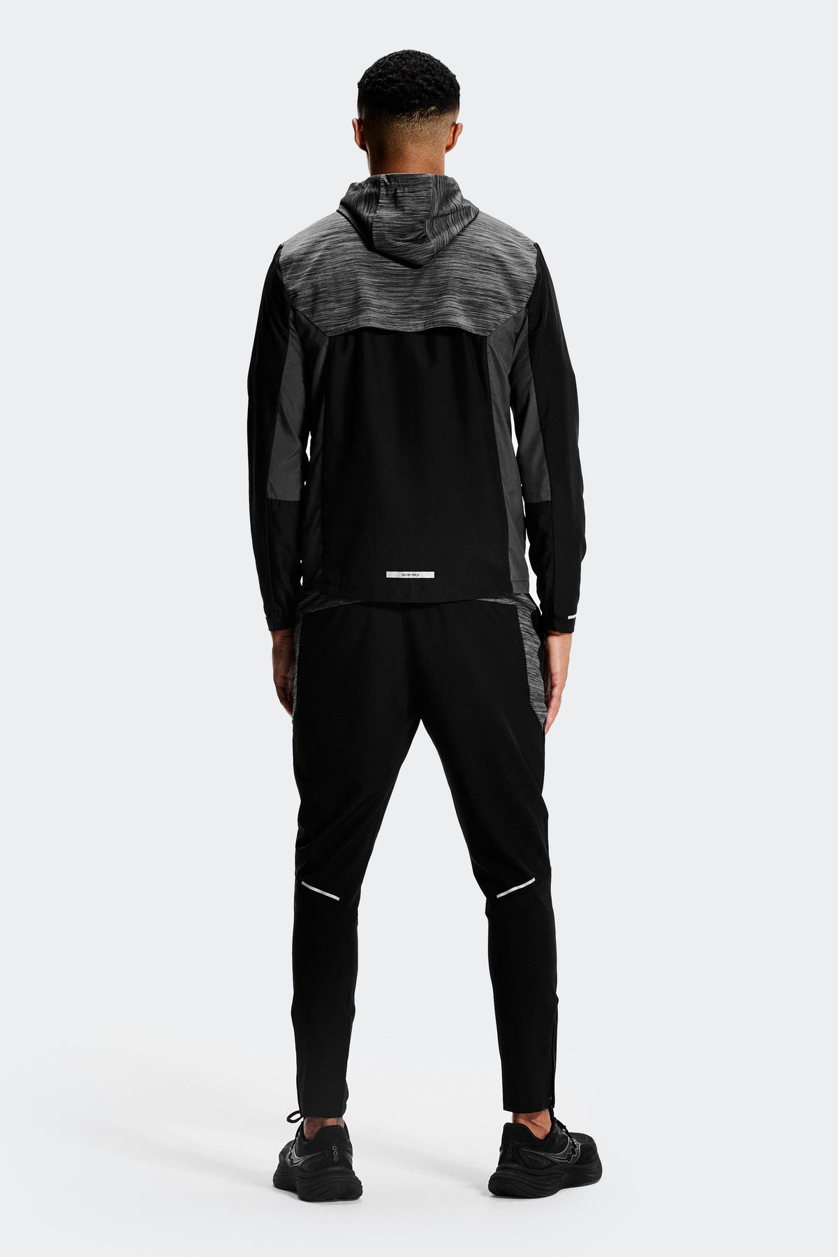 Trail Panel Pantalone da corsa - Nero/Grigio