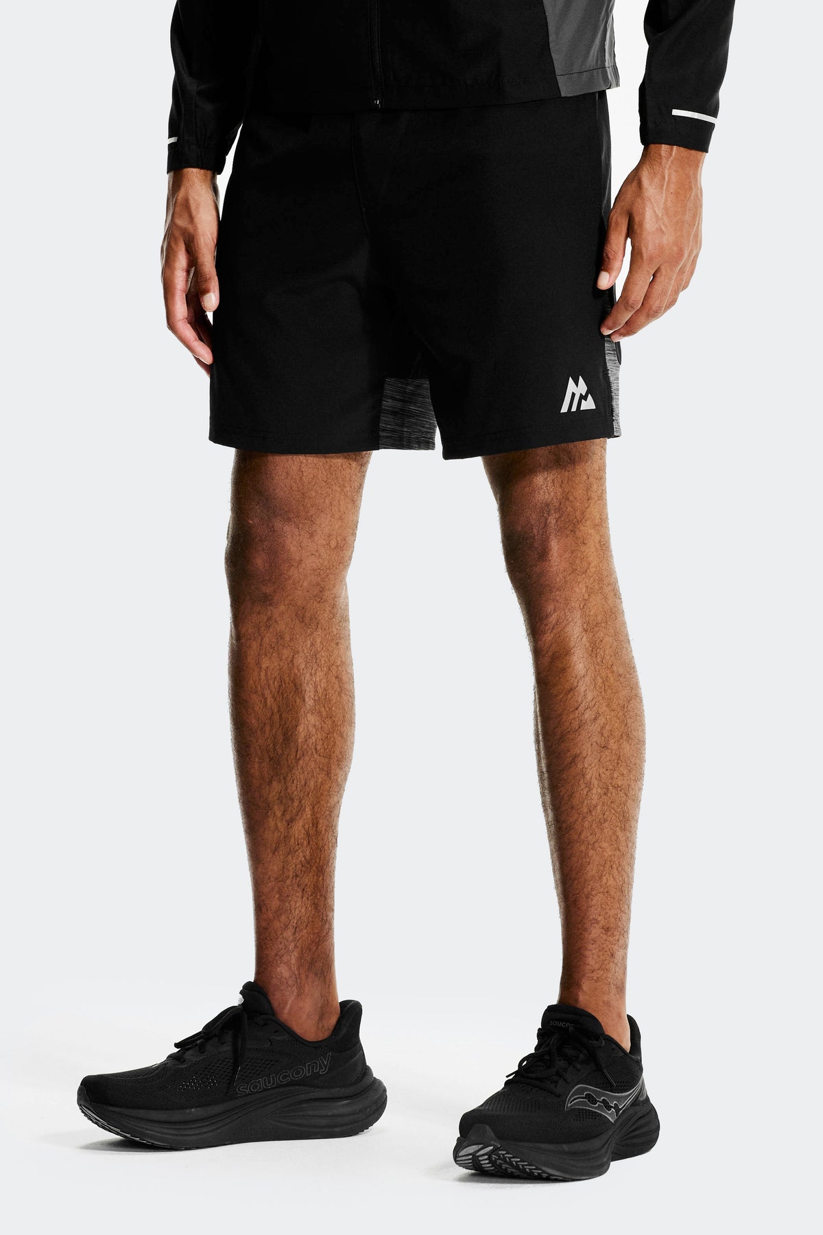 Trail Panel Short - Black/Grey