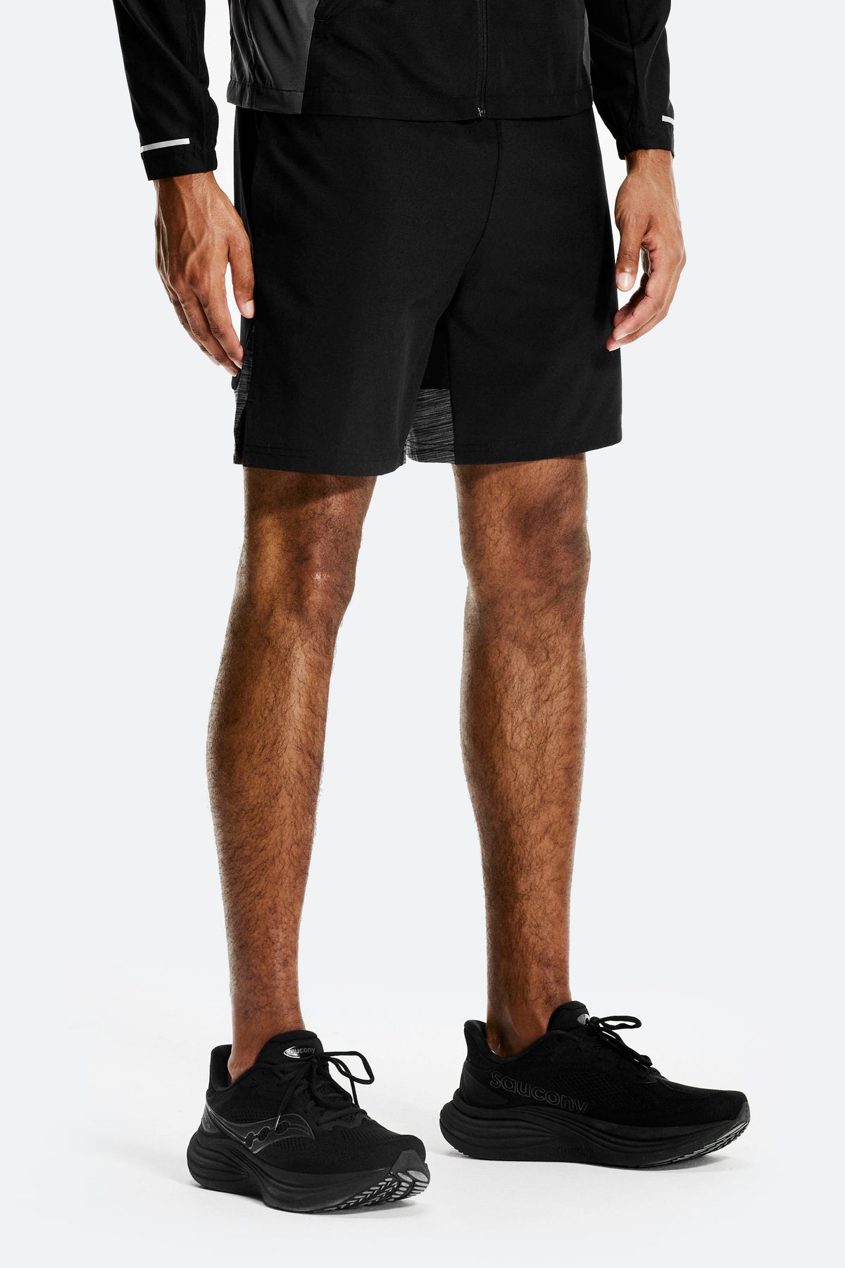 Trail Panel Short - Black/Grey