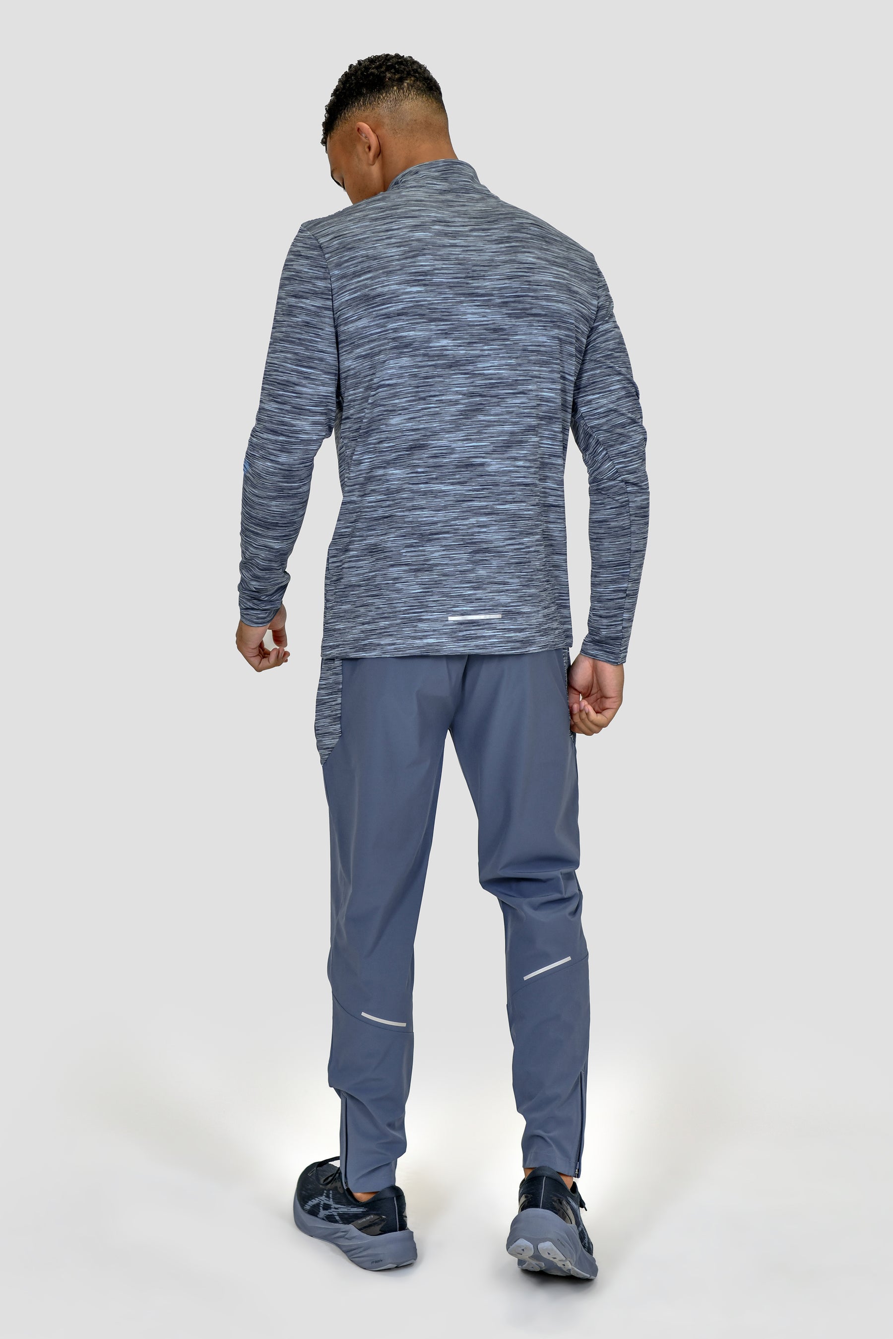 Men's Trail 1/4 Zip - Indigo Multi