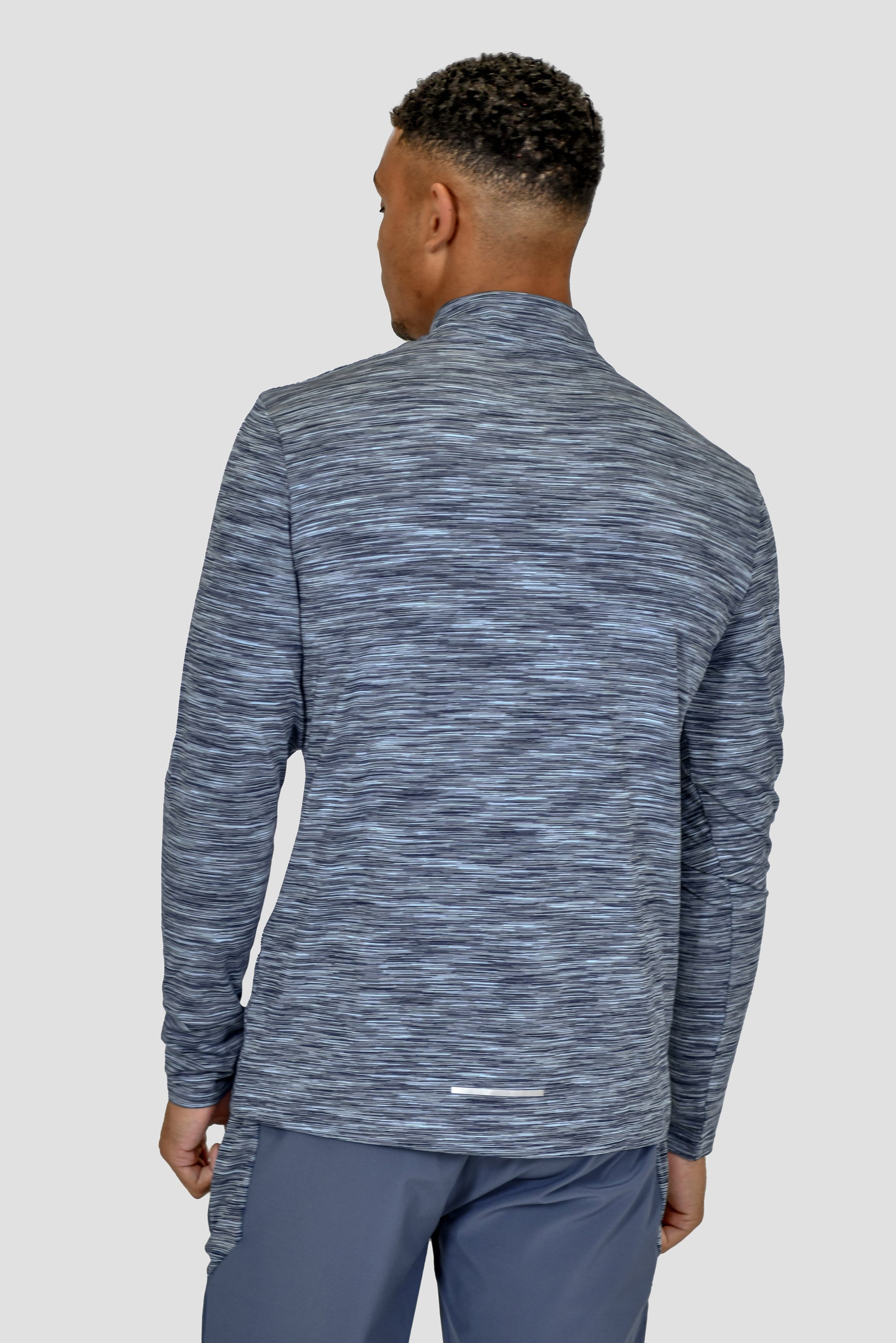 Men's Trail 1/4 Zip - Indigo Multi