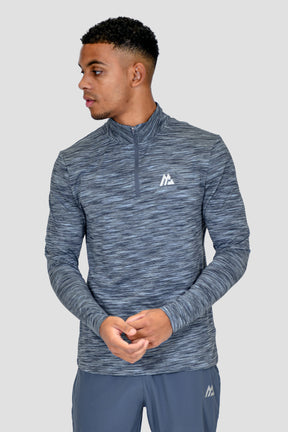 Men's Trail 1/4 Zip - Indigo Multi