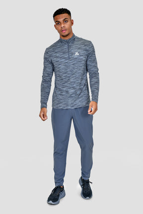 Men's Trail 1/4 Zip - Indigo Multi