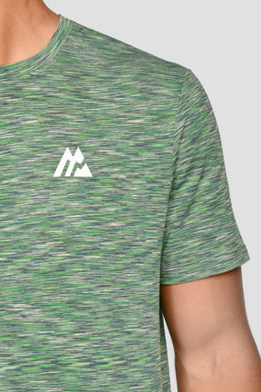 Trail 2.0 T-Shirt- Grey/Green Multi
