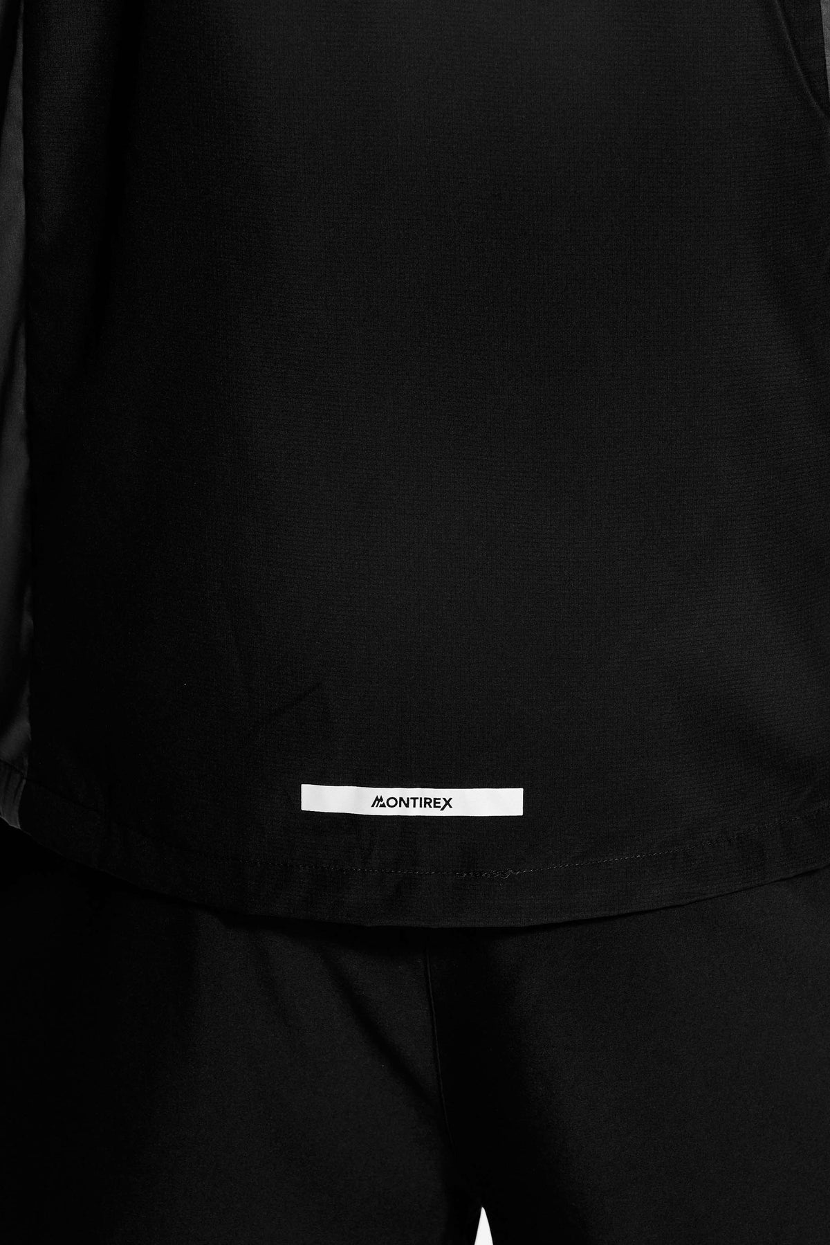 Trail Windbreaker - Black/Grey