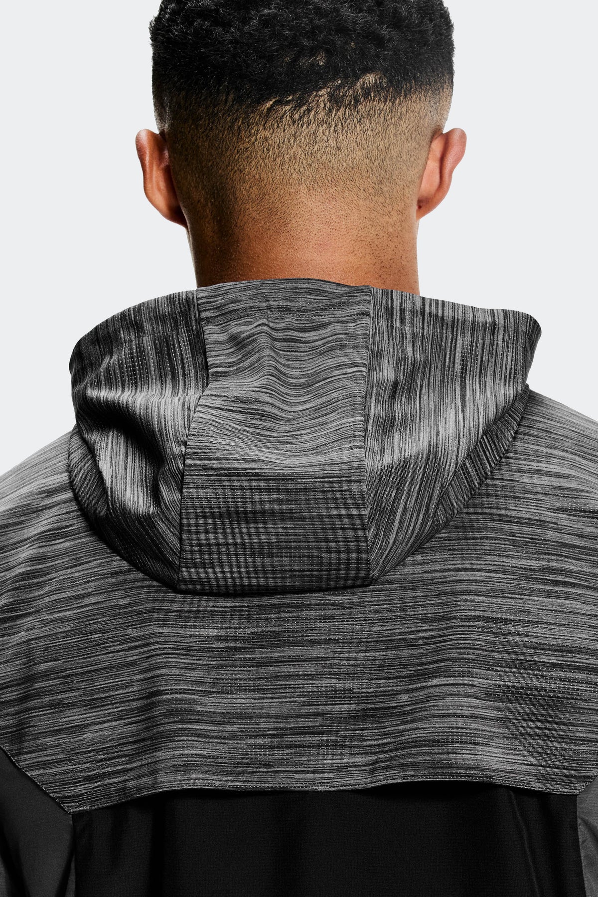 Trail Windbreaker - Black/Grey