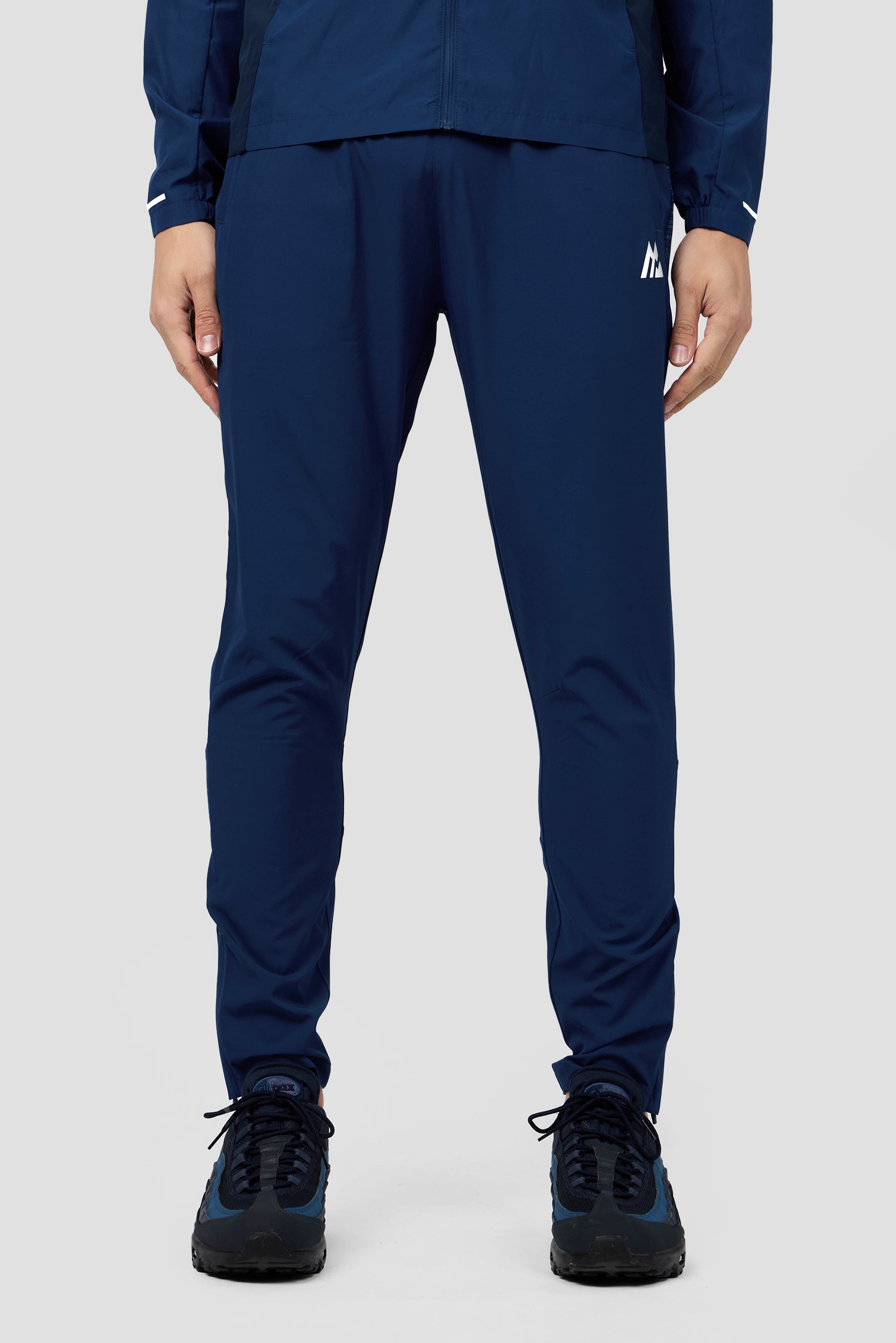 Trail Panel Running Pant - Navy Multi