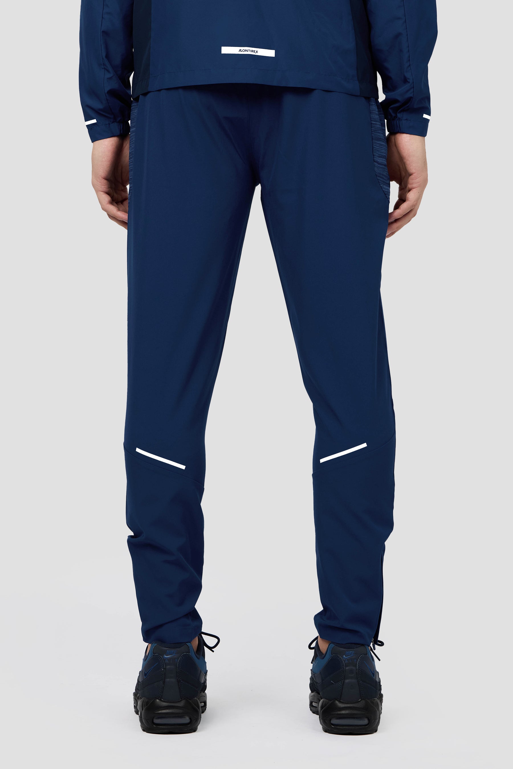 Trail Panel Running Pant - Navy Multi
