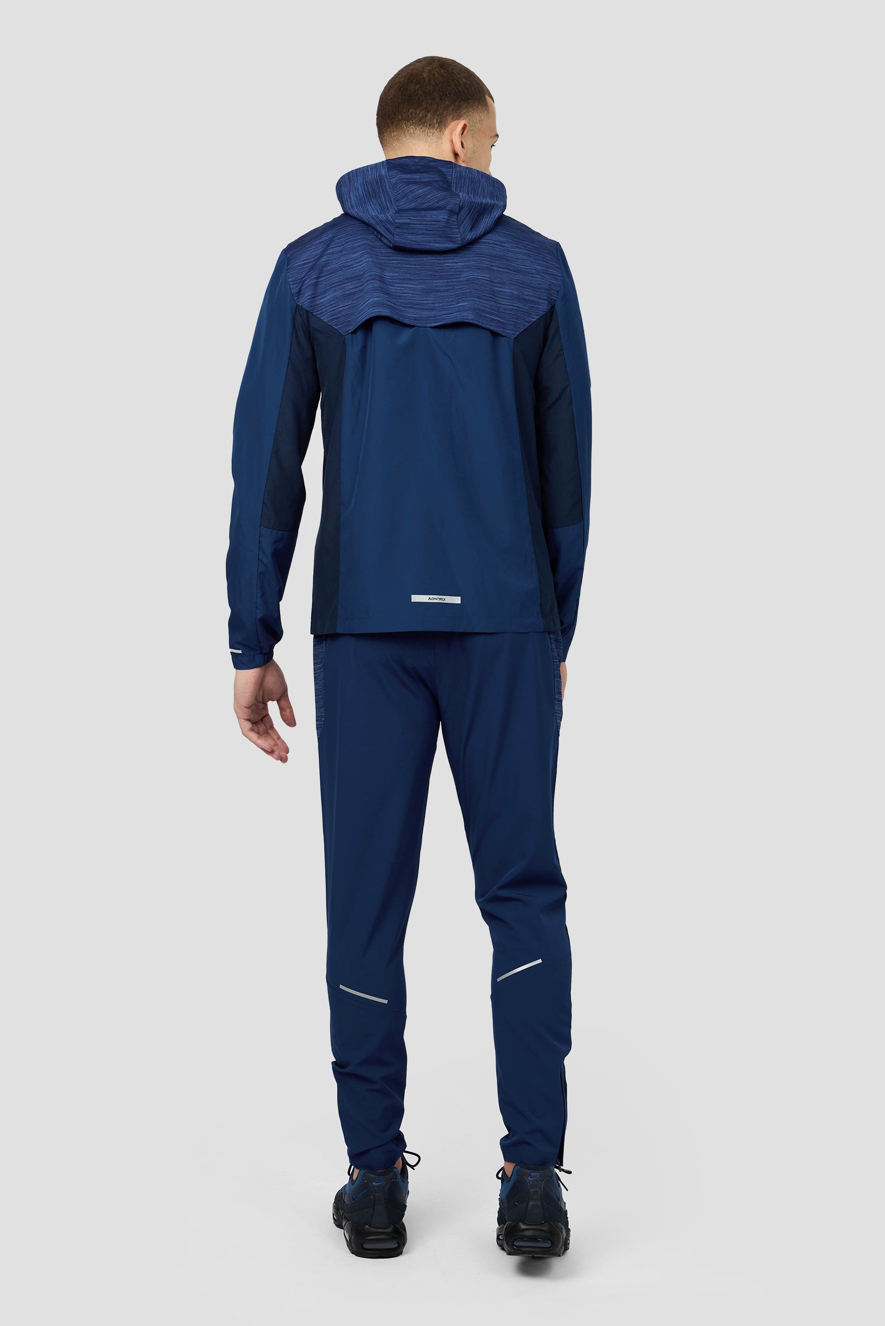 Trail Panel Running Pant - Navy Multi